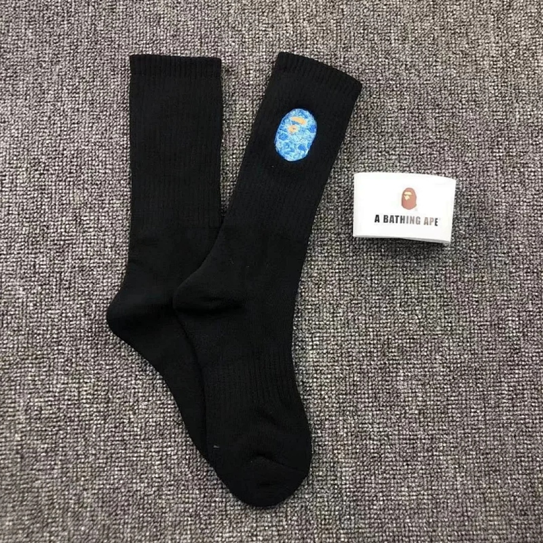 Bape 1: 1 Bape Big Logo Socks - Image 2