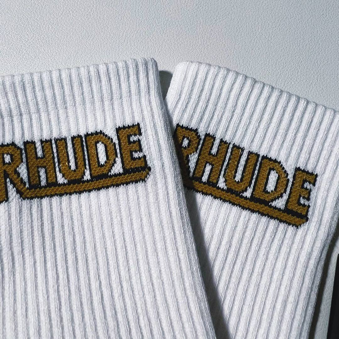 Accessiories RHUDE GOLDER LOGO Socks 1: 1 - Image 5