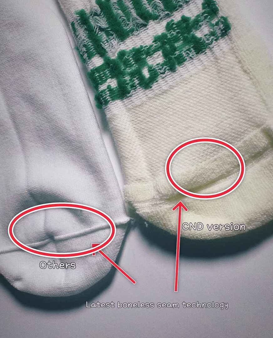 Accessiories 1:1 Hidden Socks Towel Bottom Blackish Green——Unique Correct Version - Image 21
