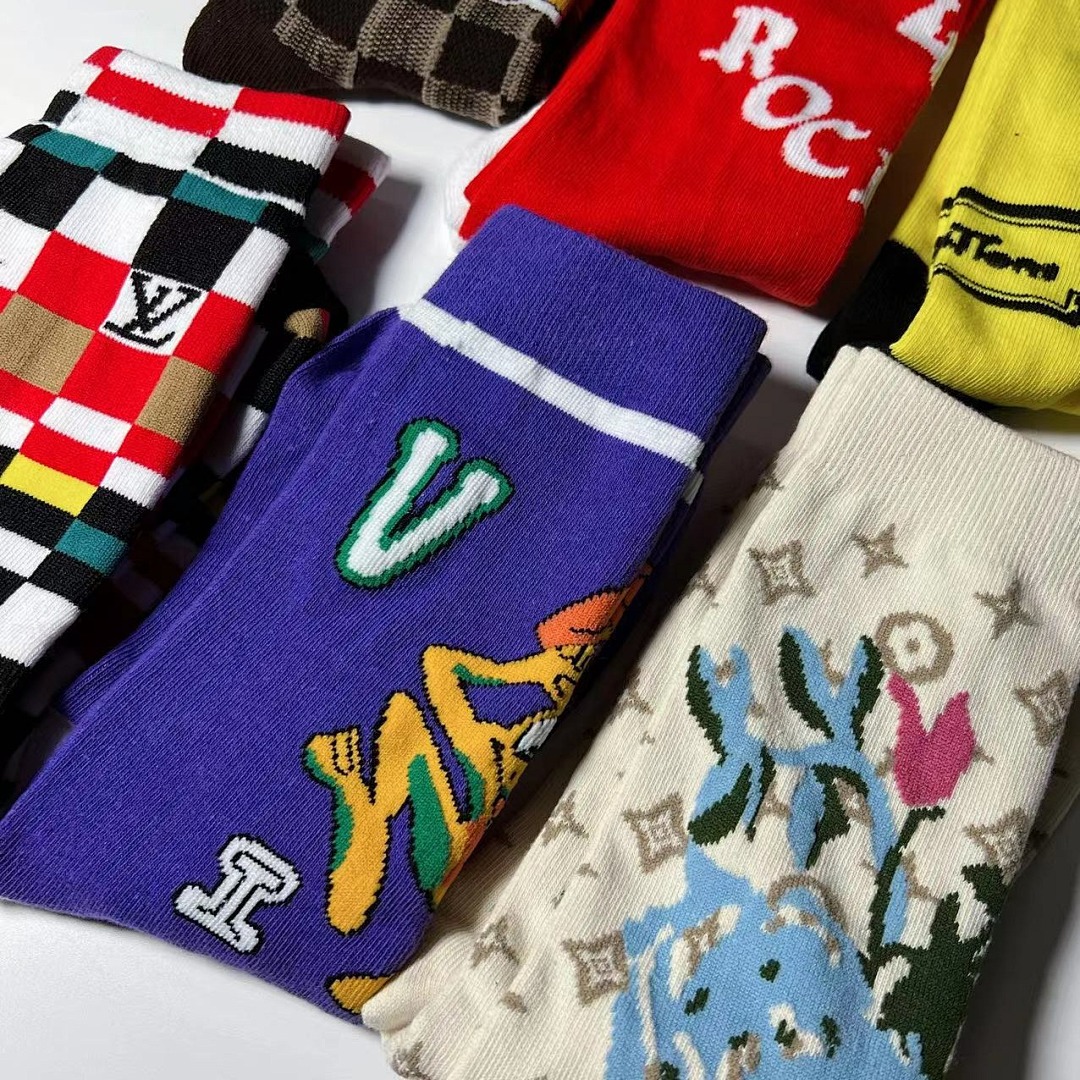 Accessiories 6 Pairs Box Socks 2022 New Color ——All Package - Image 6