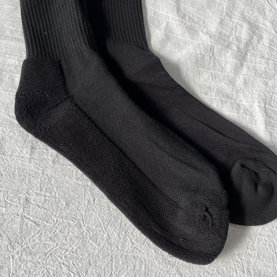 Lanvin Gallery Dept “ARE THE KILLS" Towel Socks - Image 11
