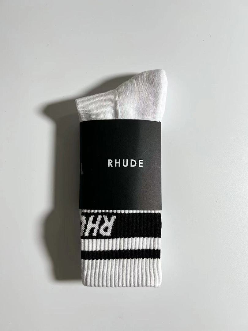 Accessiories Rhude 1: 1 Towel Socks——New Season With 1:1 Cardholder - Image 24