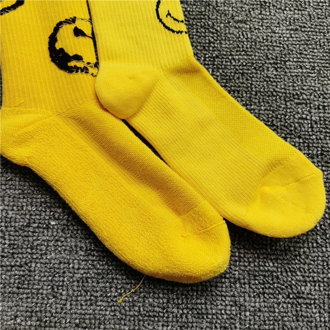 Other SMF Smile Yellow Socks - Image 3
