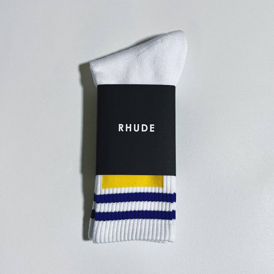 Accessiories VINTAGE RHUDE Moutain 1:1 Towel Socks - Image 18