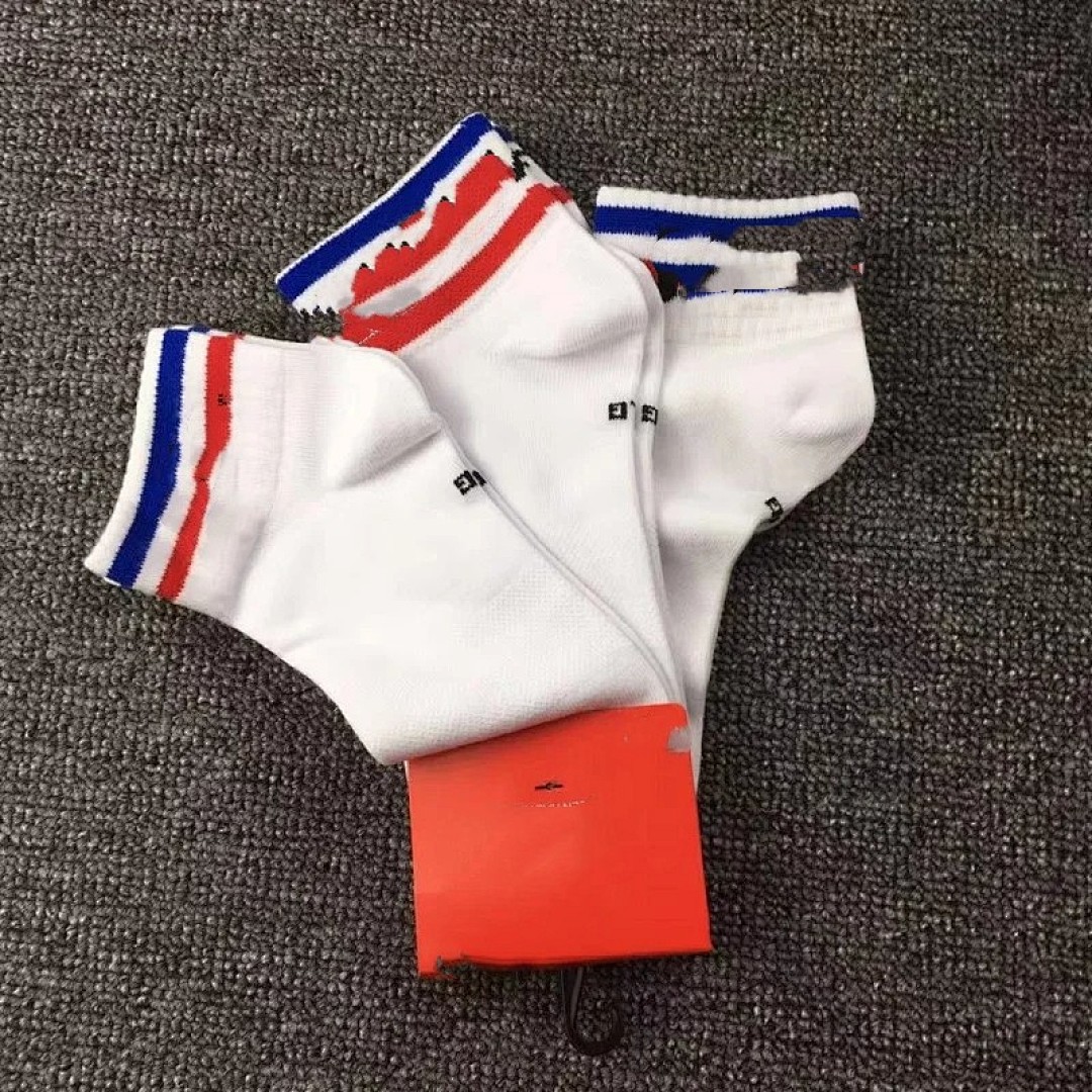 Accessiories NK Socks Red Blue Striped Three Pairs - Image 7