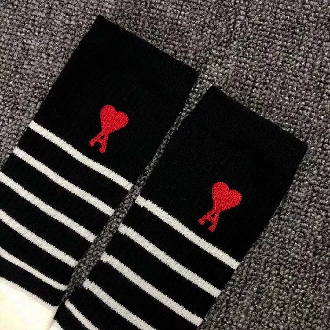 Accessiories AMI Long Stripe Socks - Image 17