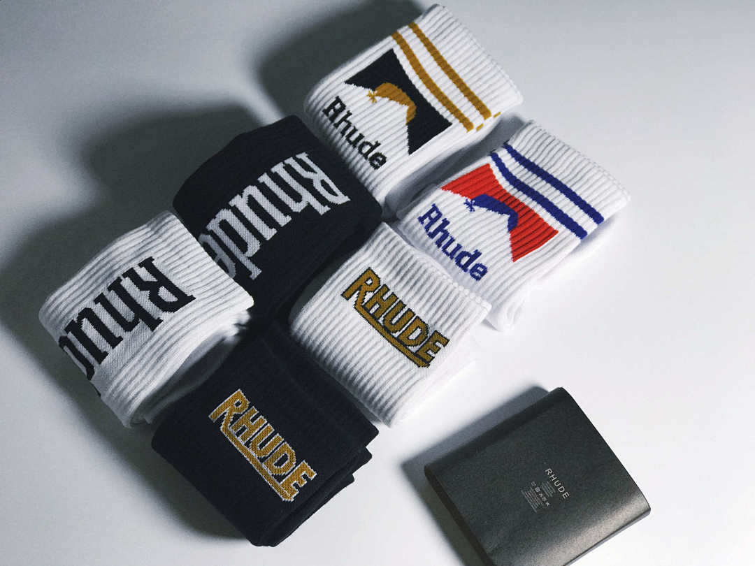 Accessiories Rhude Socks Flat Bottom Collection