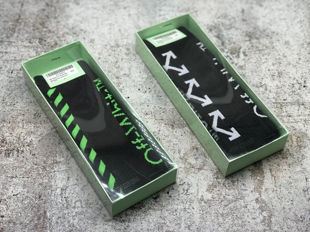 Accessiories OFF WHITE 19Ss Towel Socks With Box - Image 12