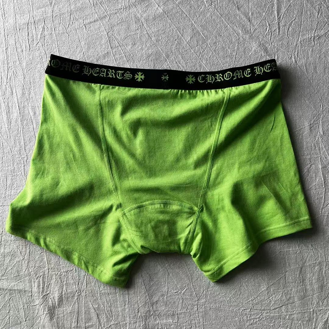 Chanel CHR HEARTS New Underwear Boxer Brief GREEN Long & Short ——Perfect Quality - Image 14