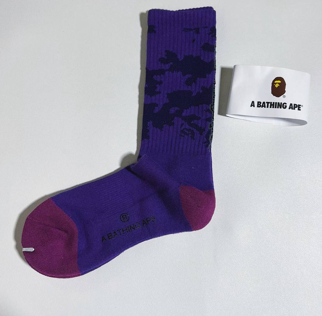 Bape 2023 Towel Camouflagesocks - Image 3