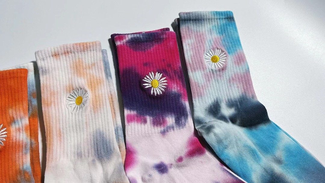 Accessiories Tie-Dyed Socks Tie Dye Small - Image 2