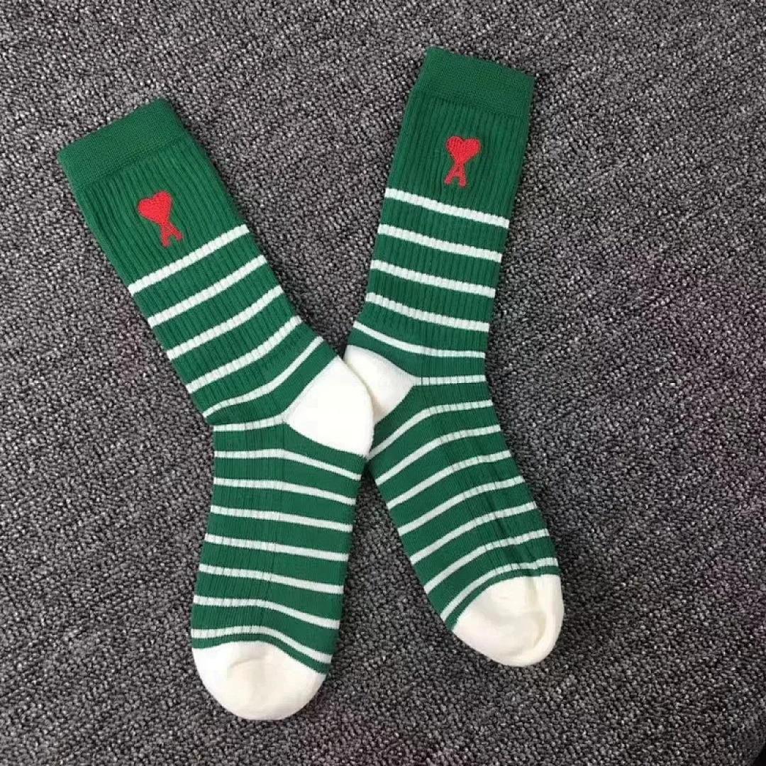 Accessiories AMI Long Stripe Socks - Image 13