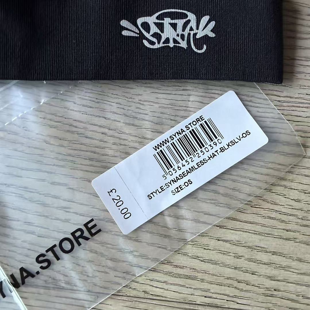 Accessiories SYNA SEAMLESS HAT (BLACK/SILVER) - Image 12