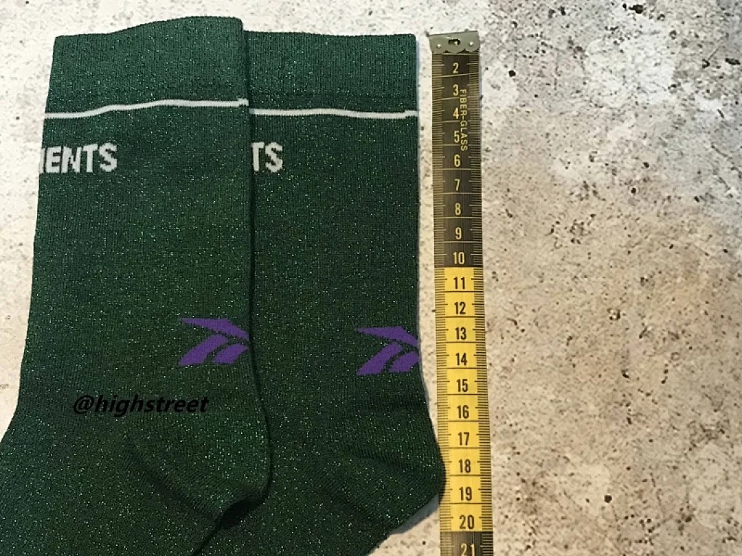 Accessiories Vetements Socks Gold Pink (Left Some Black) - Image 3