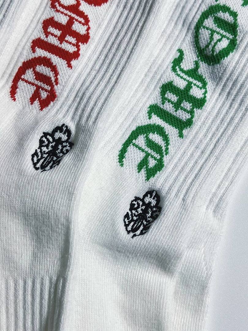 Chanel Chrome-Hearts 2023 Logo Towel Socks - Image 12