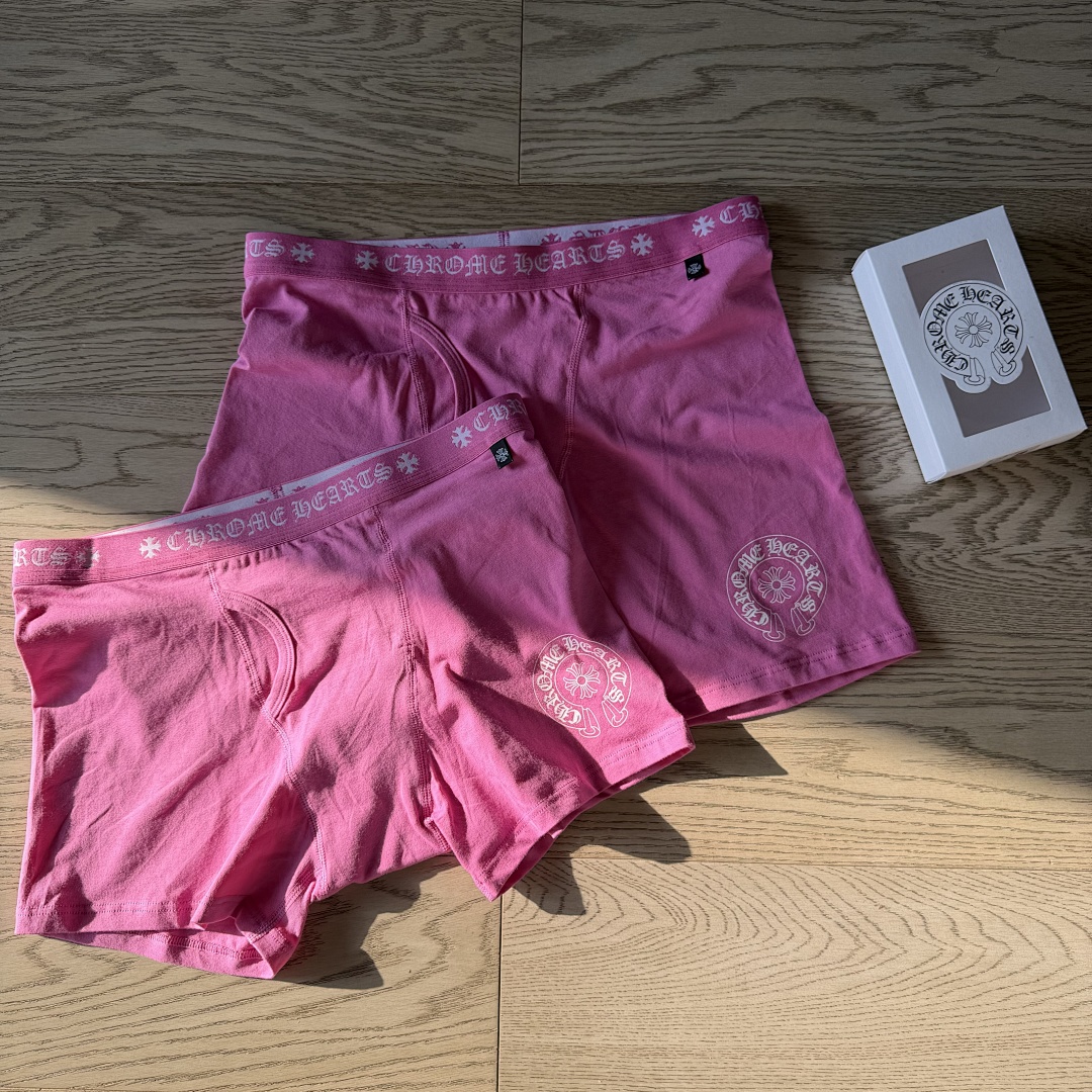Chanel CHR HEARTS New Underwear Boxer Brief ORANGE Long & Short ——Perfect Quality, photo 1