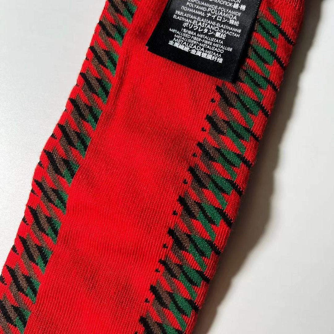 Accessiories G Red Long Socks - Image 13