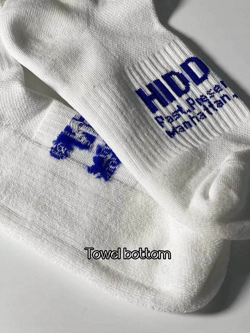 Accessiories 1: 1 Billionaire Boys Club × HIDDEN Blue Socks————Unique Correct Version - Image 13
