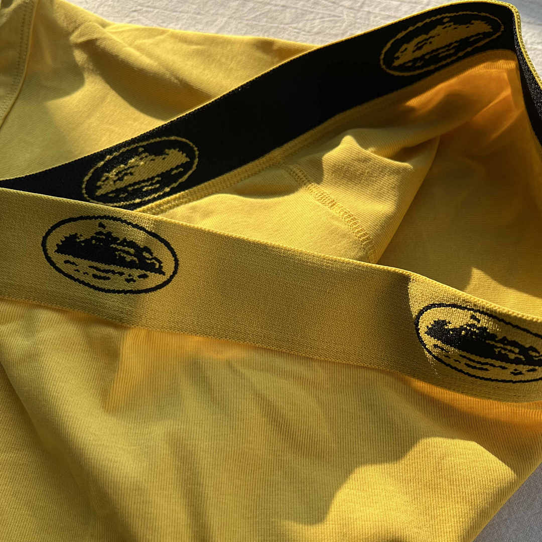 Underwear(Mirror CO BOXER 3Pacs Logo (Yellow) - Image 3