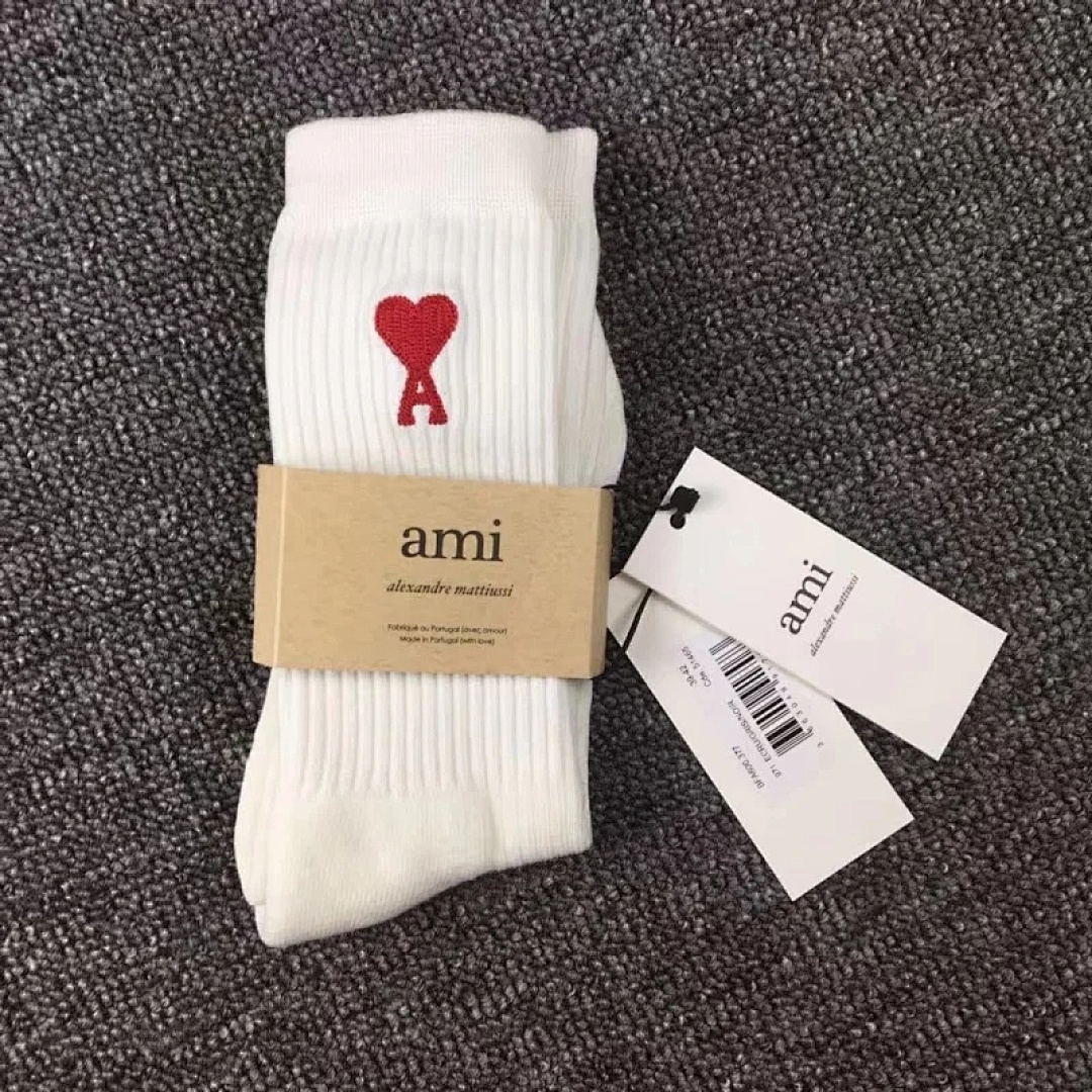 Accessiories AMI Long Stripe Socks - Image 8