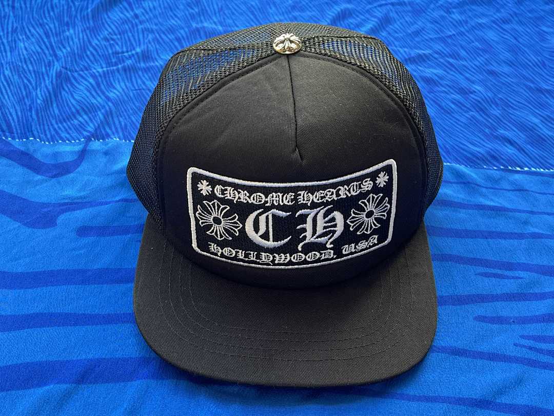 Chanel Chrome Hearts Hat Black -Black ——, photo 1