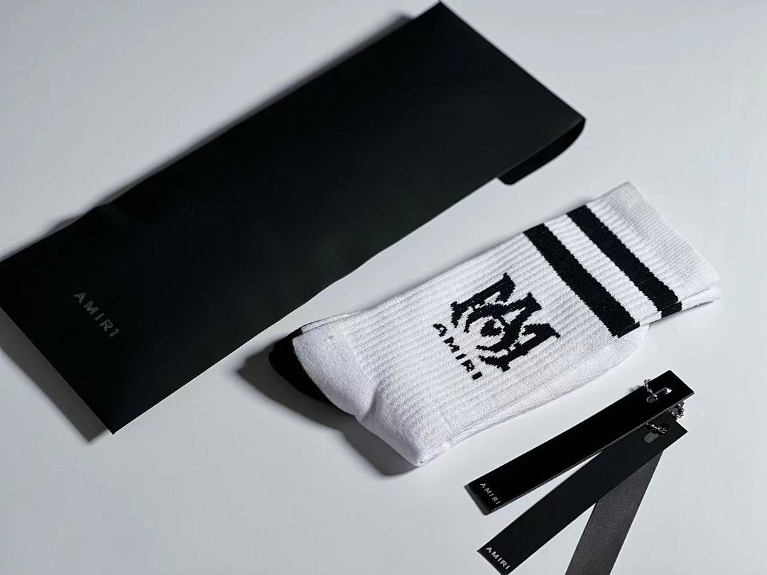 AMIRI 1: 1 Amiri Towel Socks ——With Tag - Image 6