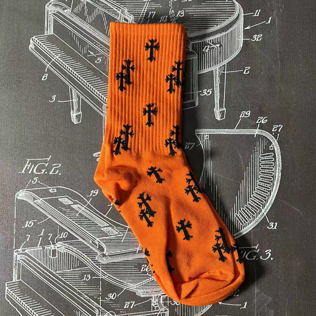 Chanel Chrome Hearts Socks - Image 4