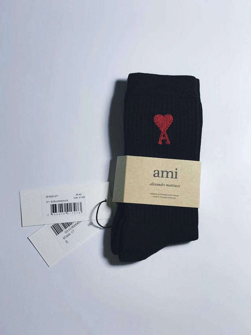 Accessiories AMI Long Stripe Socks - Image 3