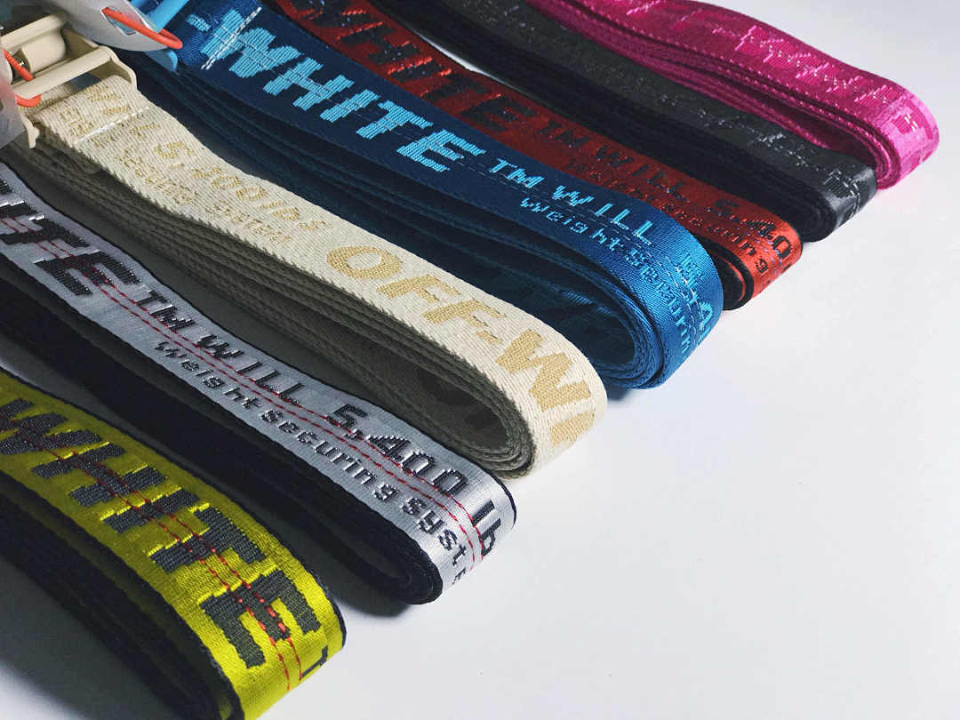 bag/homeware/accessories OFF WHITE Belt (200CM) - Image 7