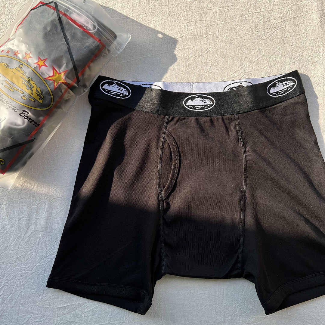 Underwear(Mirror CO Logo BOXER 3Pacs (Black) - Image 3