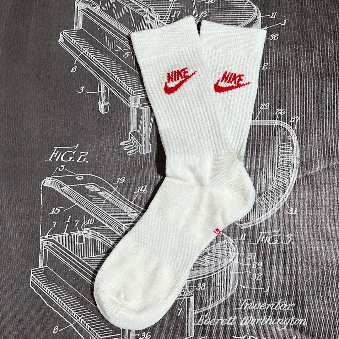 Accessiories NK 3 Color Beige Socks (Flat Bottom & Towel - Image 13