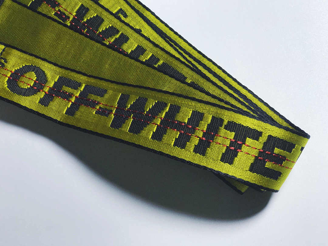 bag/homeware/accessories OFF WHITE Belt (200CM) - Image 12