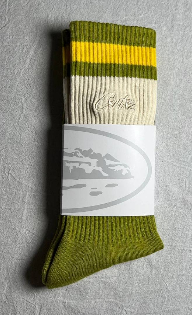 Accessiories CO Green Embroidery Socks - Image 3