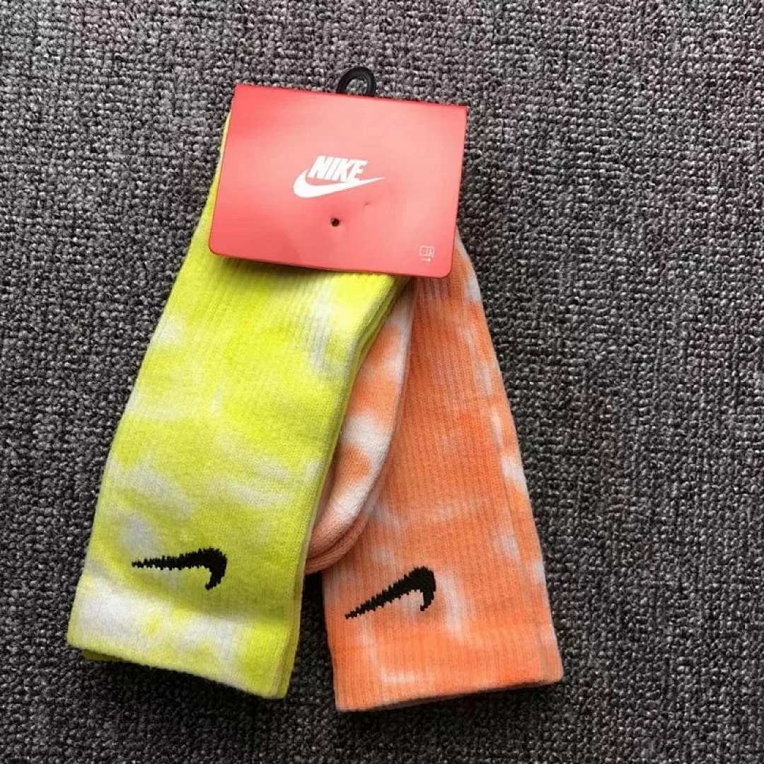 Accessiories NK Socks Two Pairs Tie Dye Double Mid