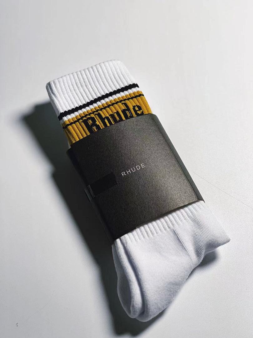 Accessiories Rhude 1: 1 Towel Socks——New Season With 1:1 Cardholder - Image 32