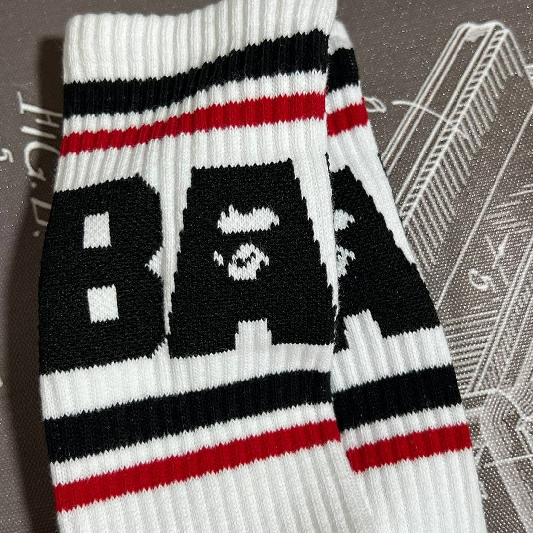 Bape 2023 BA Towel Socks - Image 10