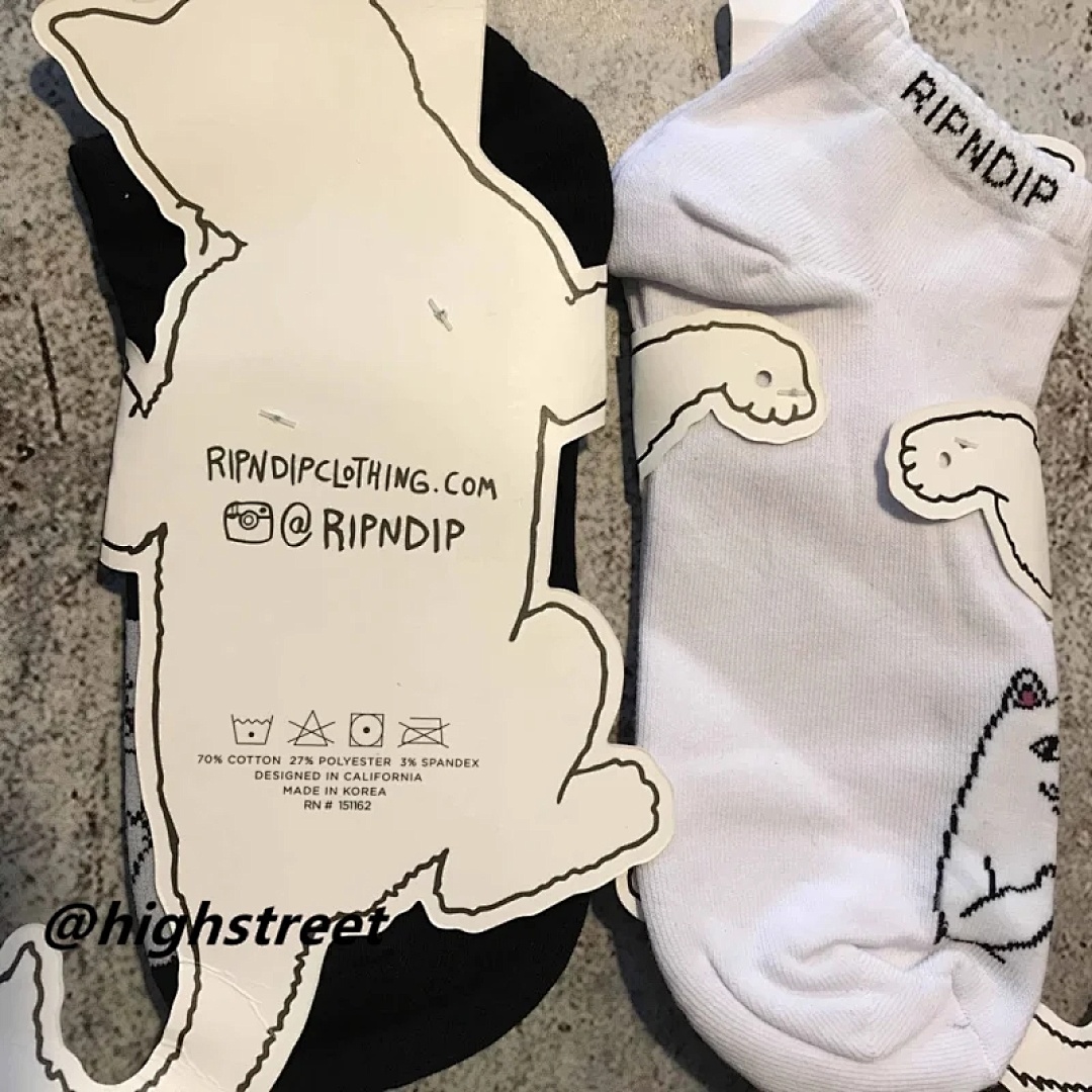 Accessiories RIPNDIP Socks Mid Small - Image 4