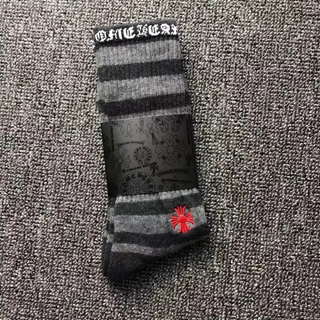 Chanel Chrome Hearts Stripe Socks - Image 9