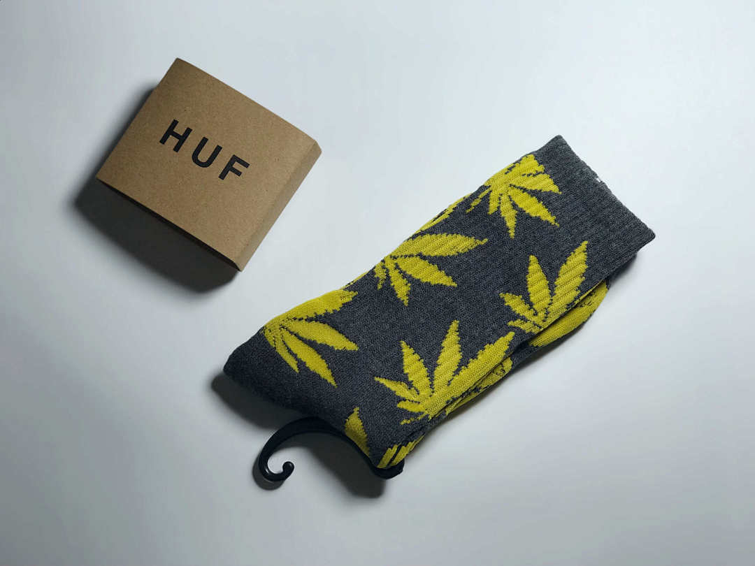 Accessiories Huf Socks Linen Leaf Fleece Sole Top - Image 10