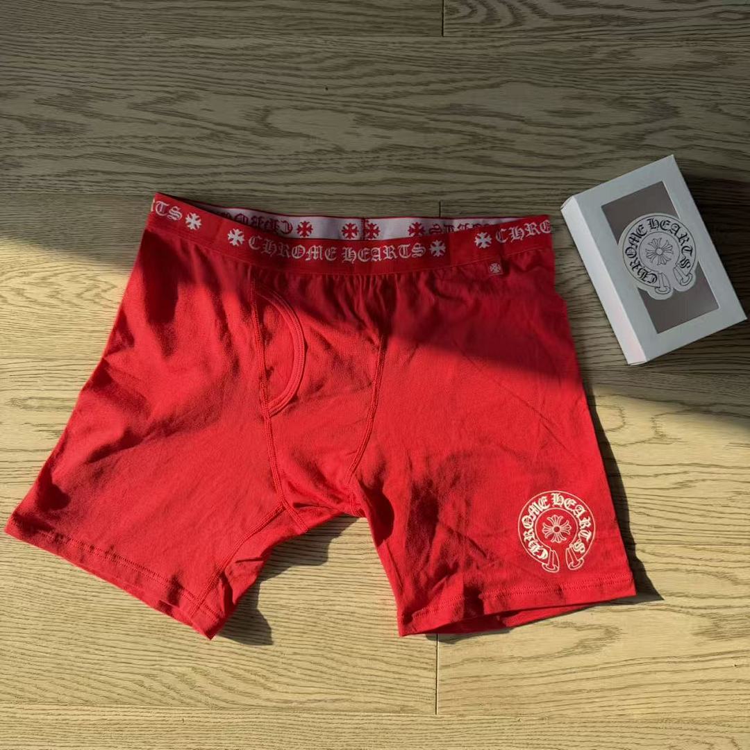 Chanel CHR HEARTS New Underwear Boxer Brief ORANGE Long & Short ——Perfect Quality - Image 15