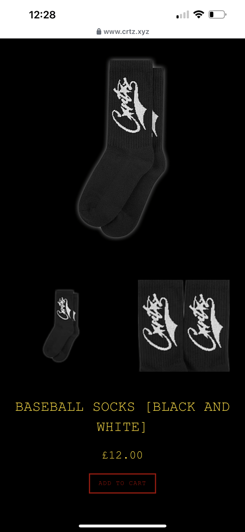 Accessiories CO Baseball Socks (Black And White Blue) - Image 8