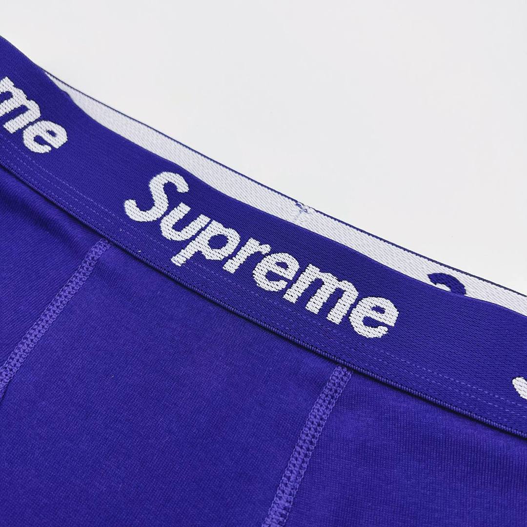 Chanel SU* Hanes Boxer Briefs——Purple - Image 6