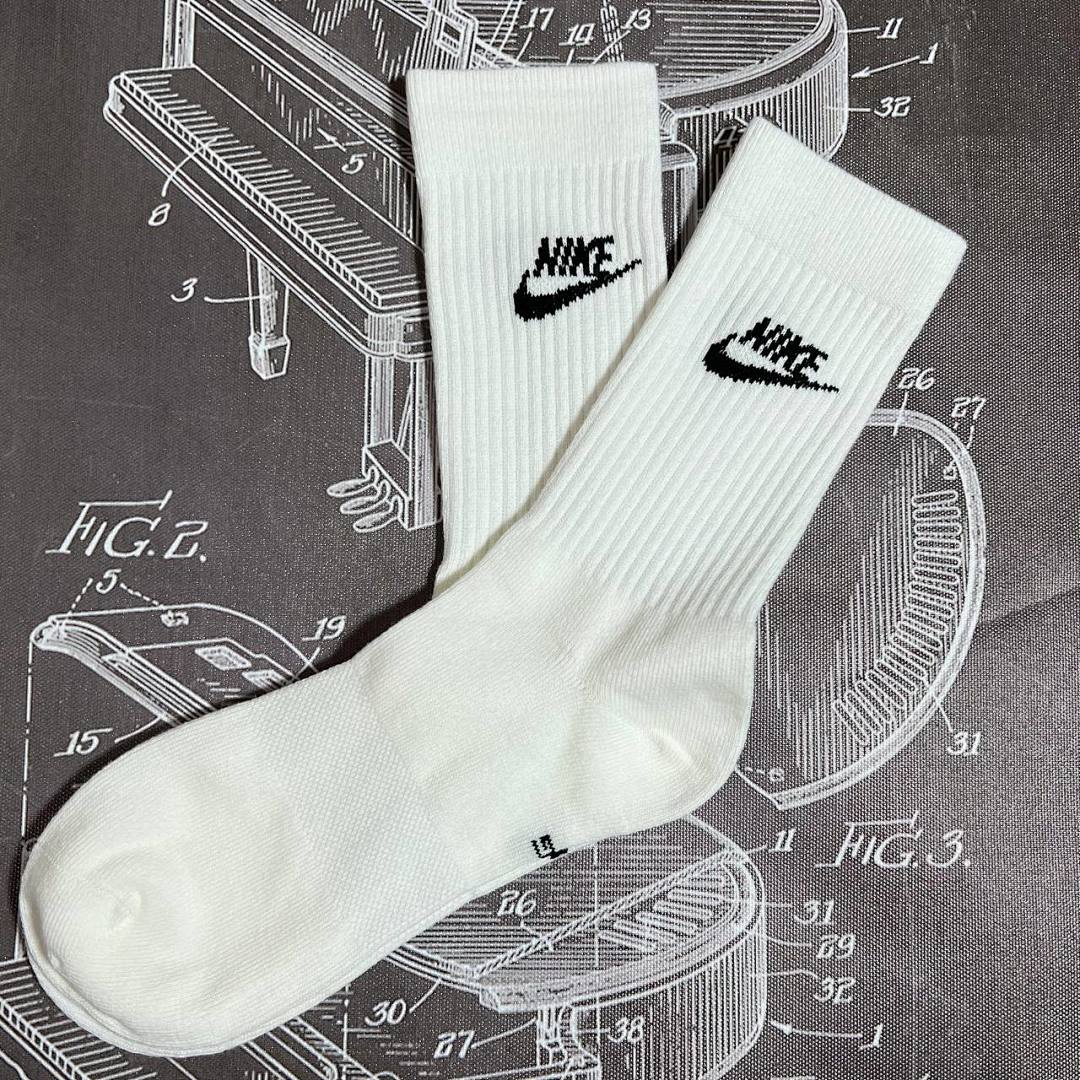 Accessiories NK 3 Color Beige Socks (Flat Bottom & Towel - Image 14