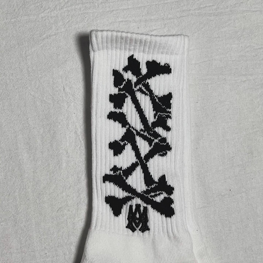 AMIRI BONES SOCK (Black/White & White/Black) - Image 9