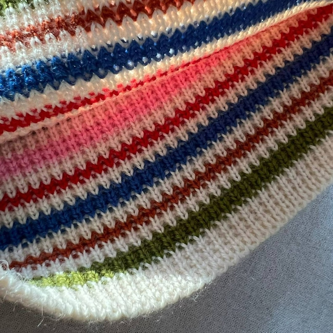 Hats Crtz Thick Rope Stair Cold Cap Beanie Mao - Image 9
