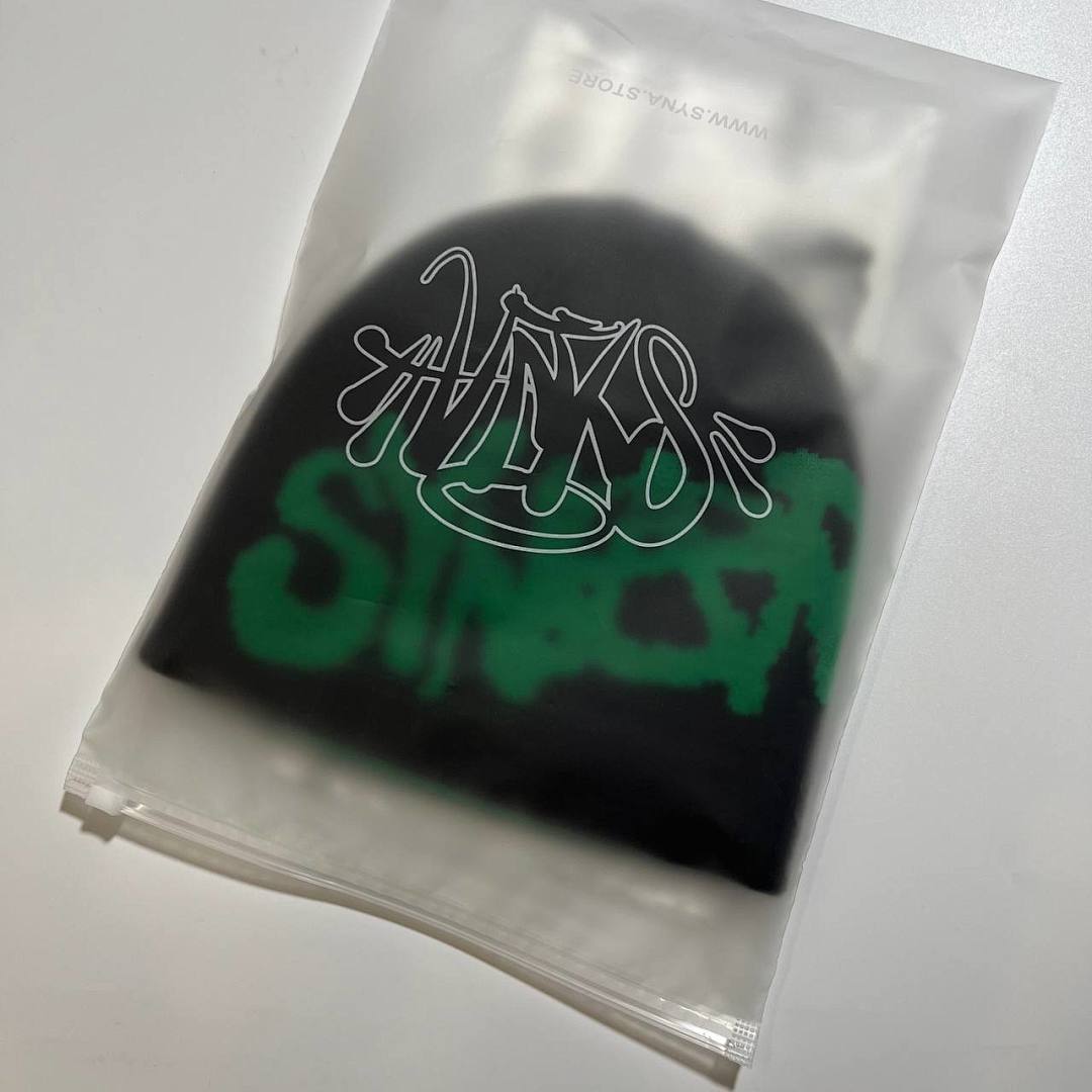 Hats IN STOCK! Syna World “Synarchy” Reversible Green Beanie Hat - Image 9