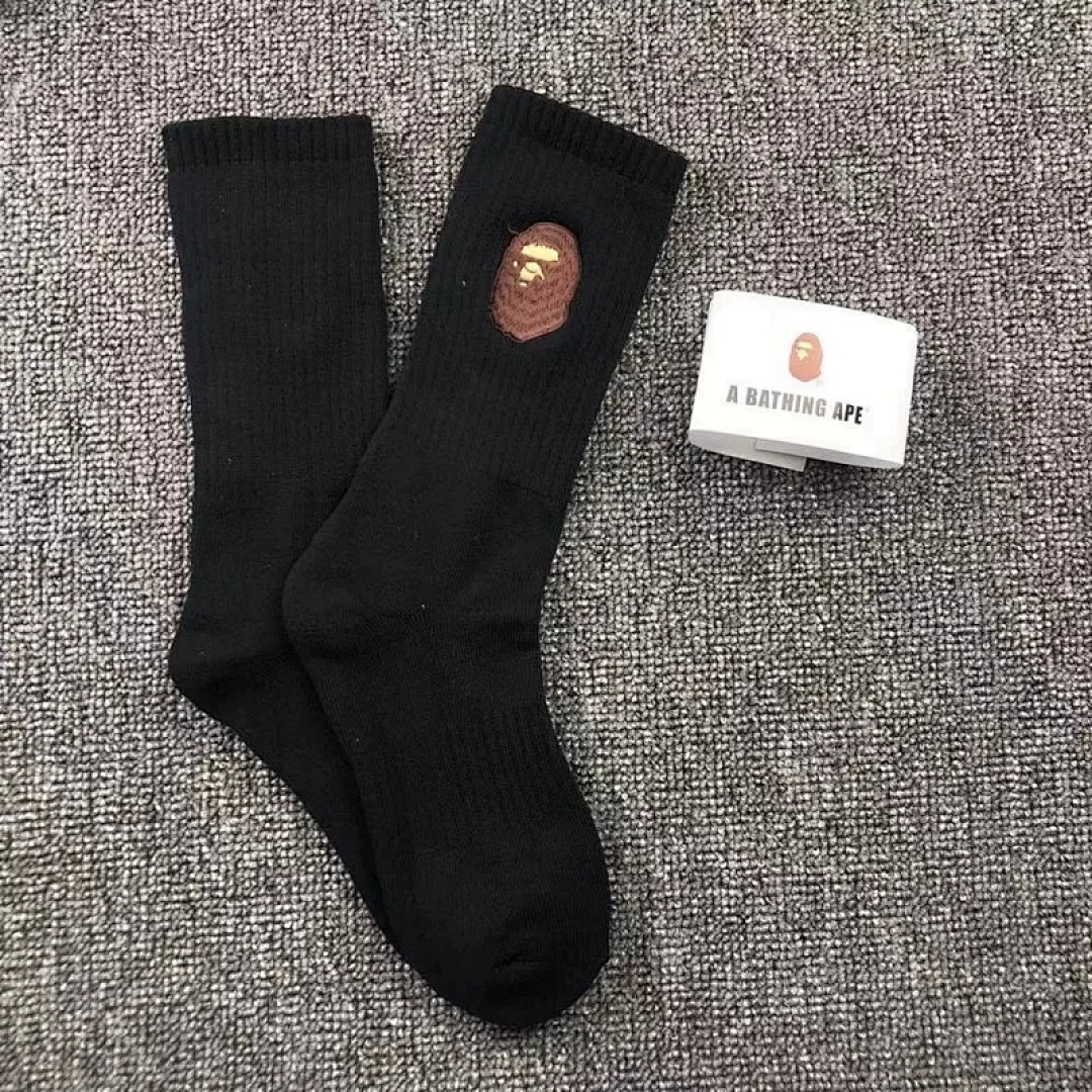 Bape 1: 1 Bape Big Logo Socks - Image 9