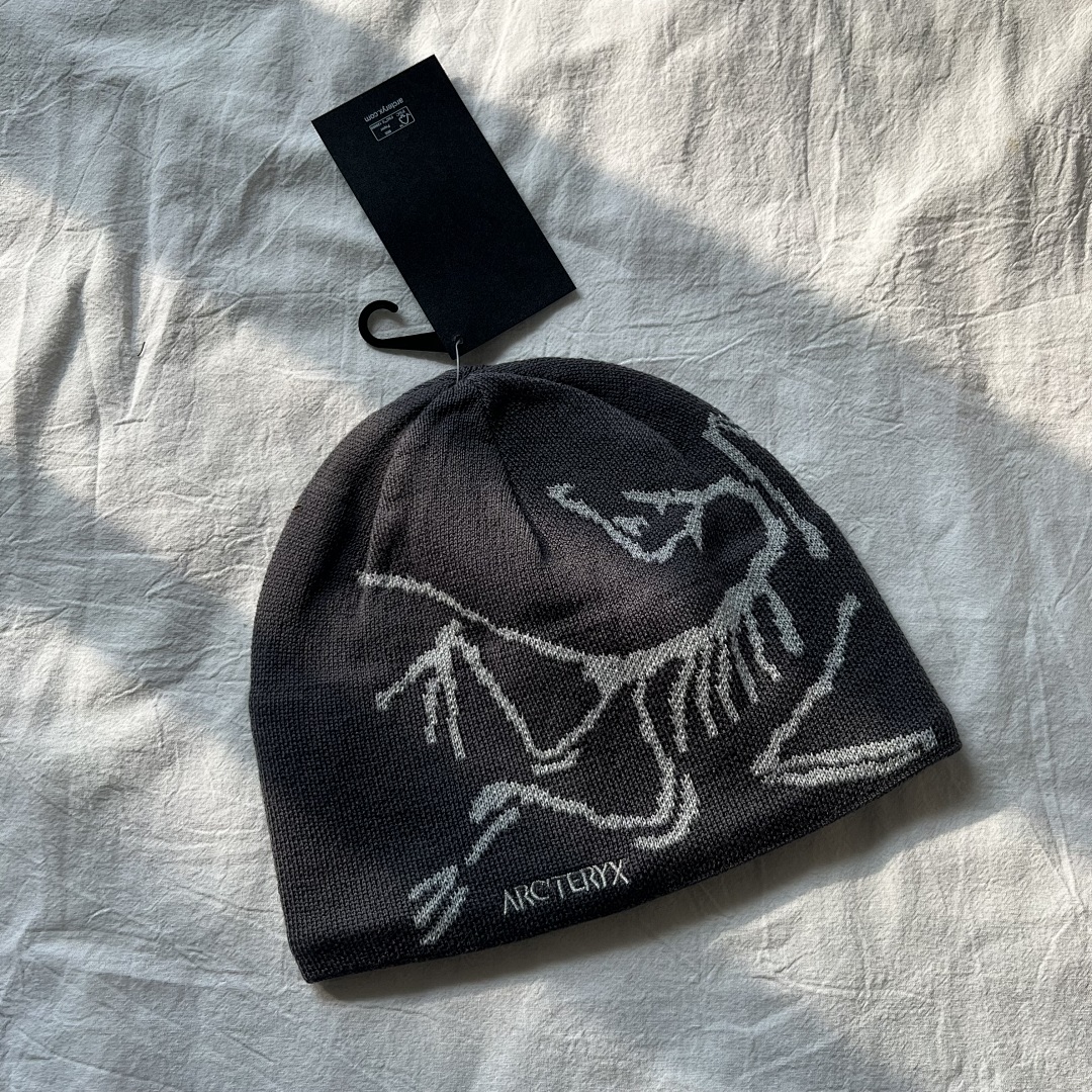 Hats ARC' Quality Beanie Grey And (Black) - Image 12