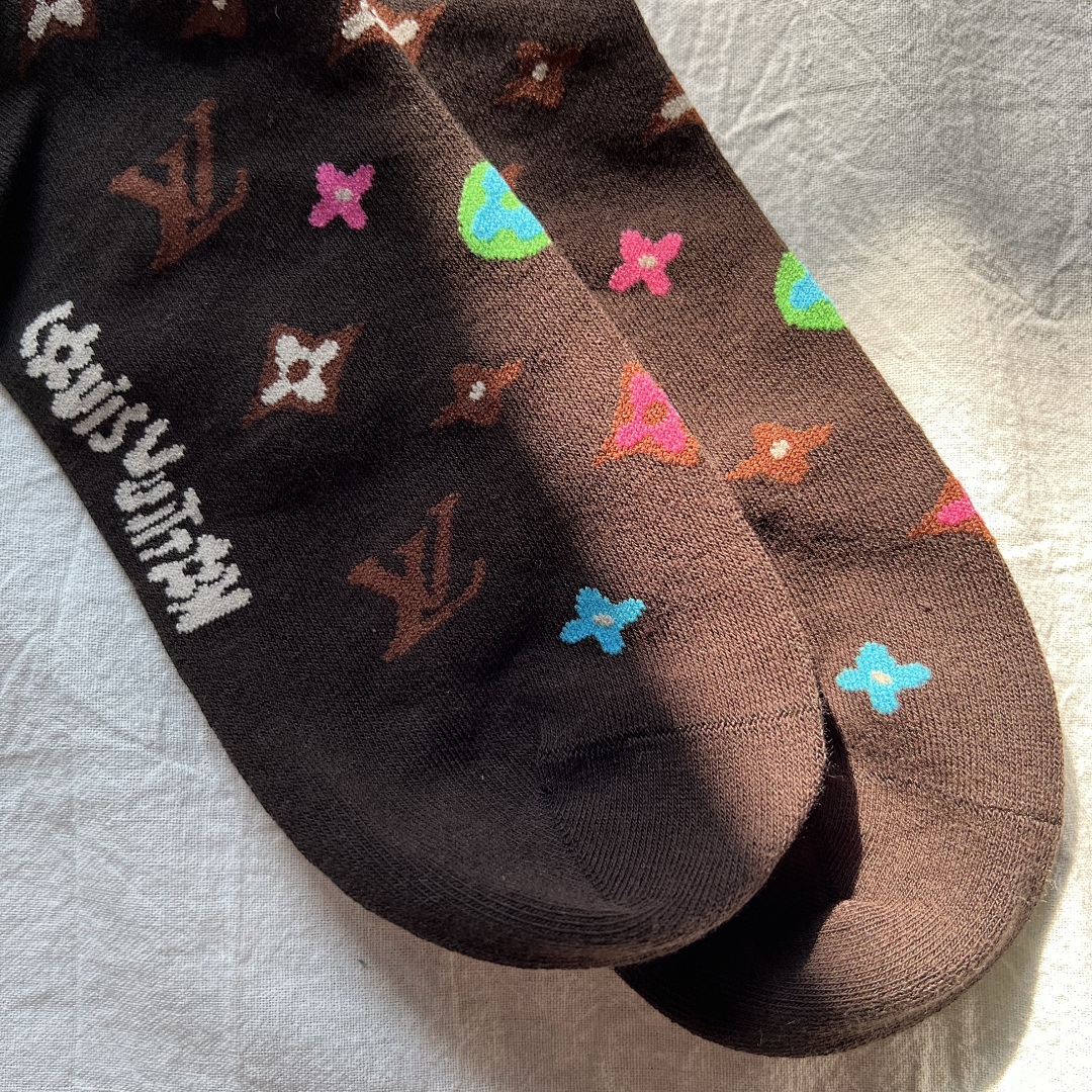 Accessiories Color Socks Man And Woman Size - Image 3