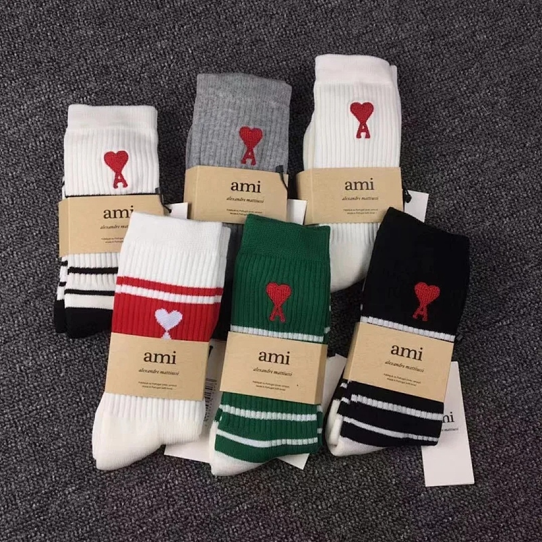 Accessiories AMI Long Stripe Socks